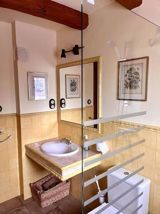Apartment In Country House With Views And Pool Vespellá 외부 사진